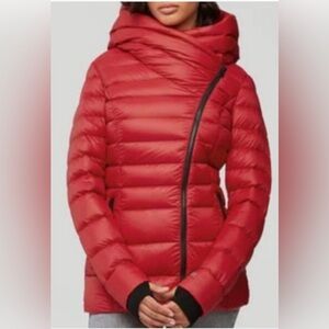 New Red Soia Kyo Jacinda Lightweight Puffer